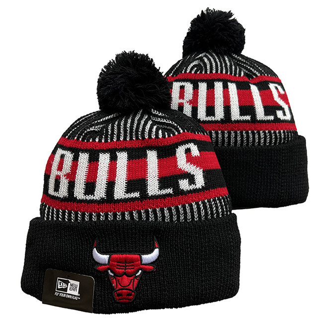 Chicago Bulls Knit Hats 0111